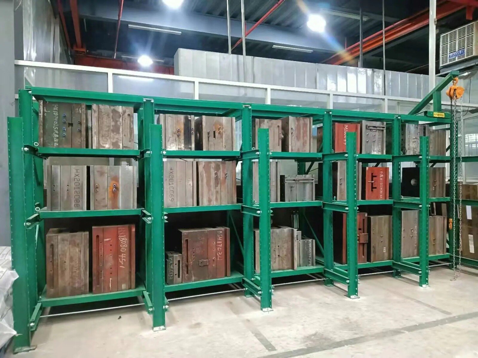 Heavy Duty Mold Rack System Injection Mold Storage Racks
