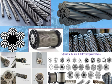 Wire rope stainless steel