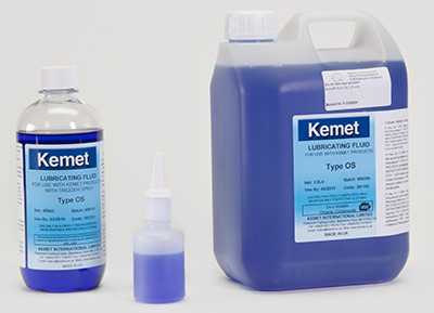 Kemet lubricating Fluid type OS 2.5 liter