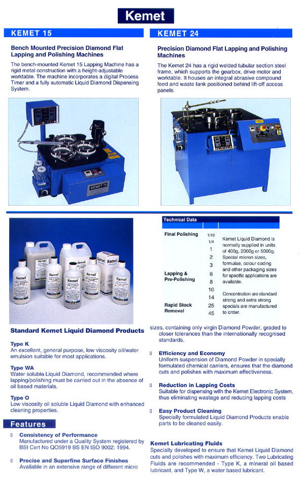 Kemet Lapping Machine - Image 3